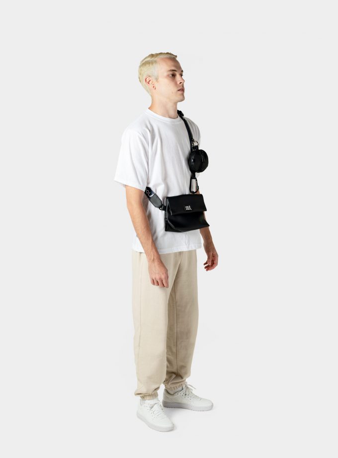 CROSS FANNY BAG - CARBÓN