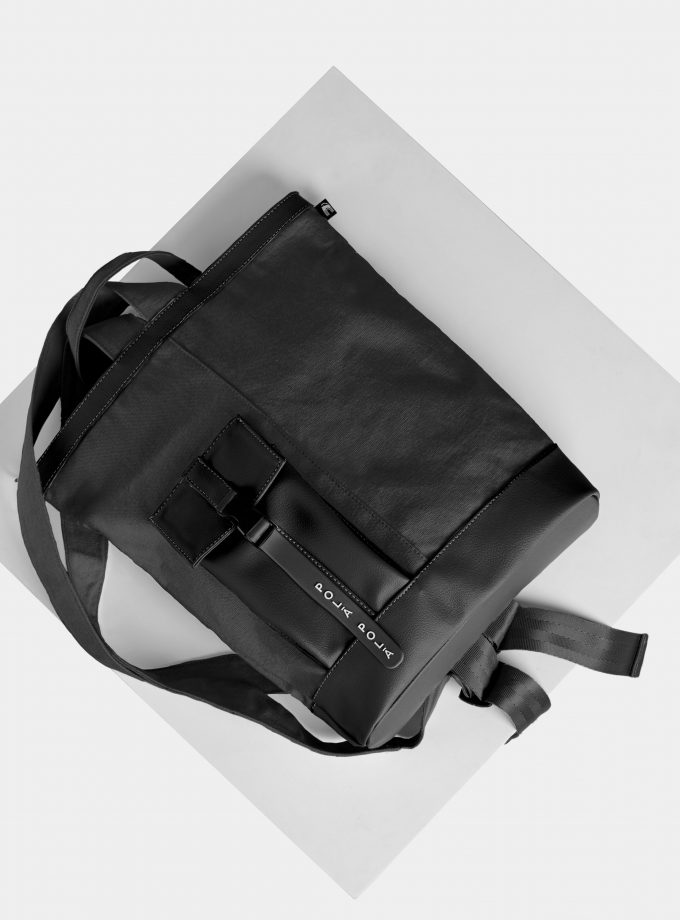 TOTE BACK MIX - CARBÓN